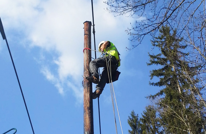 ADSS-Leitung Bad Aussee