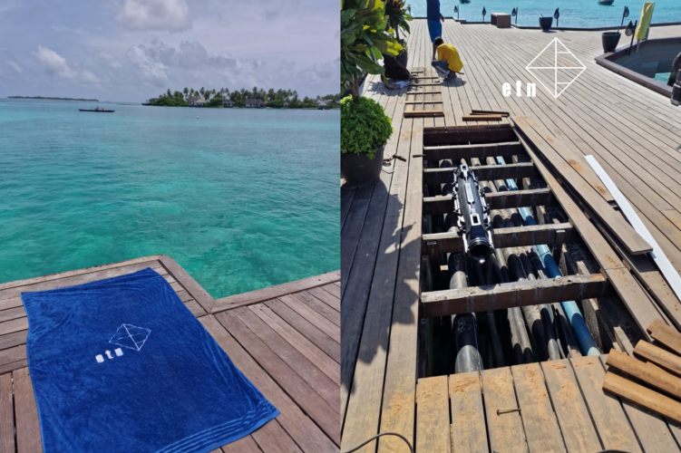 Im Einsatz auf den Malediven